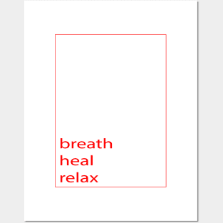 breath heal Posters and Art